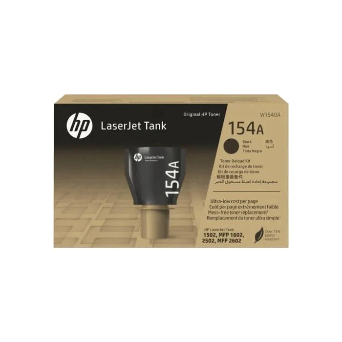 HP 154A Black Original LaserJet Toner Cartridge W1540A