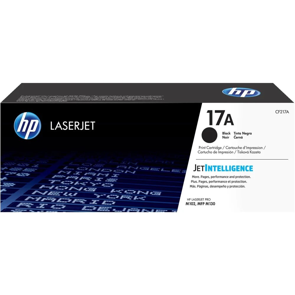 HP 17A Black Original LaserJet Toner Cartridge CE217A