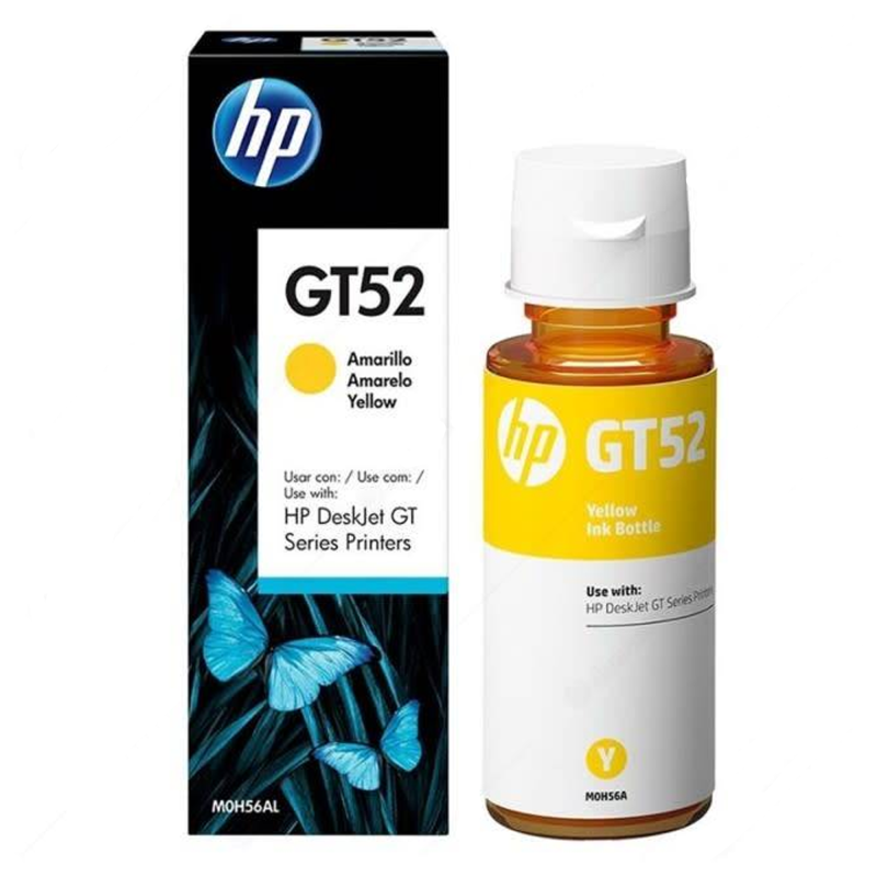 HP GT52 Yellow Original Ink Bottle