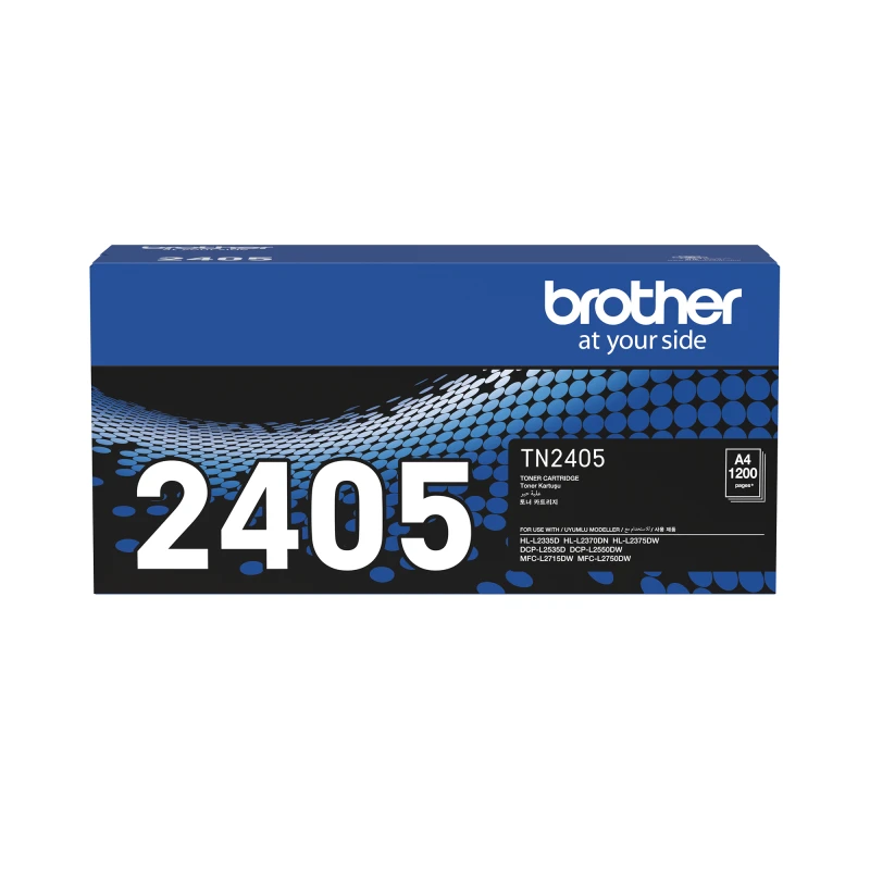 BROTHER TONER TN2405 BLACK ORIGINAL CARTRIDGE FOR HL-L2335D/DCP-L2535D/HL-L2370DN