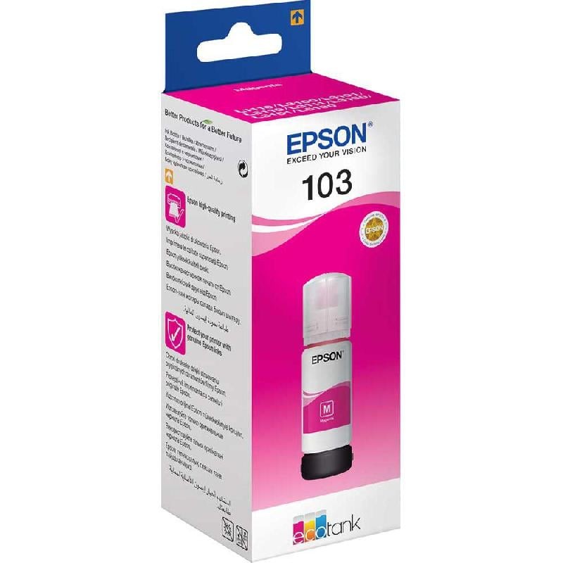 EPSON 103 Magenta Original Ink Bottle 65ml