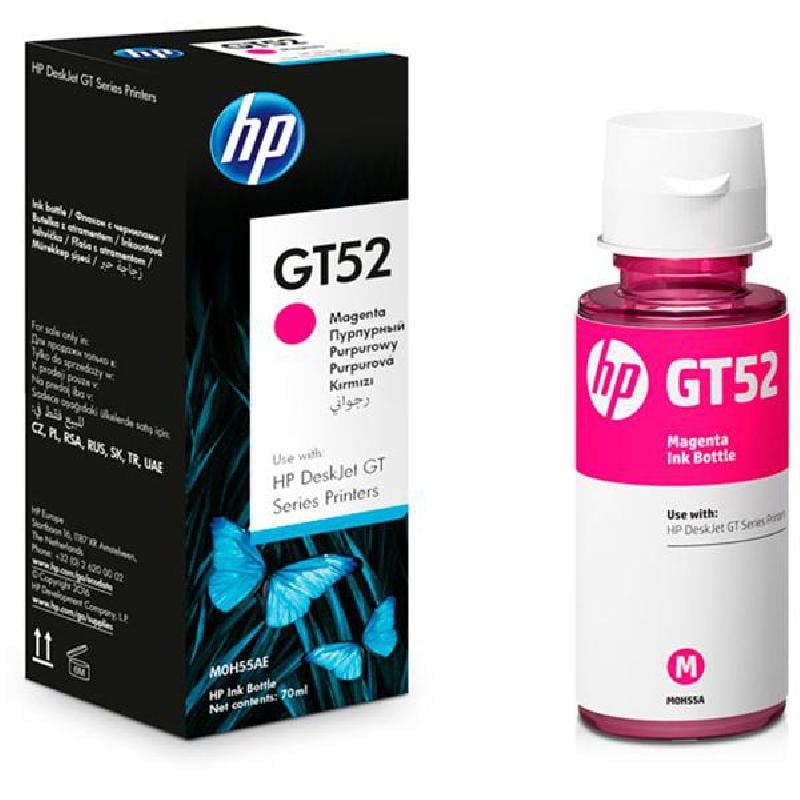 HP GT52 Magenta Original Ink Bottle