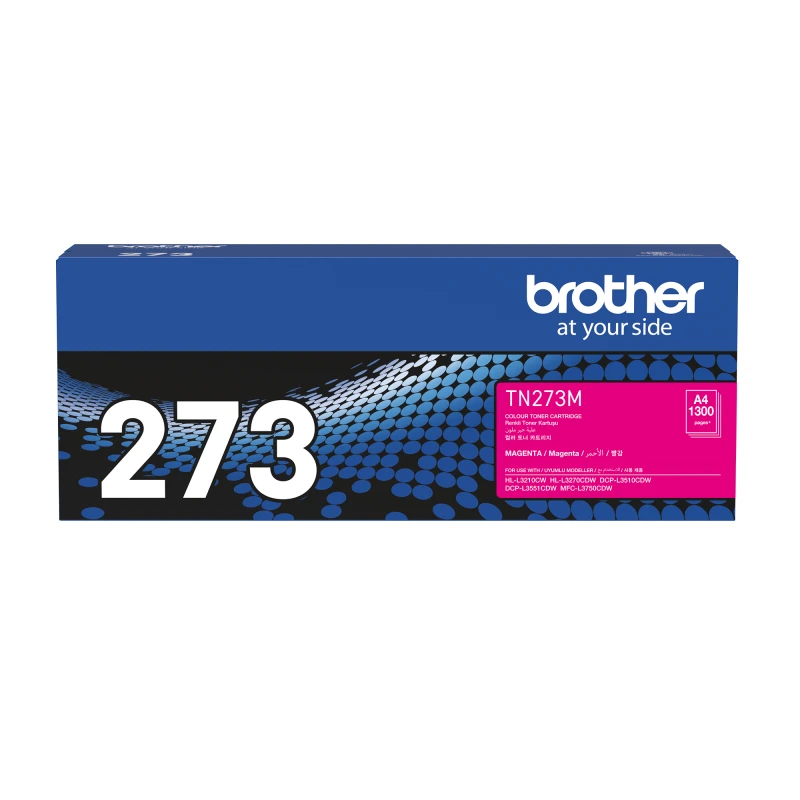 BROTHER TONER TN273M MAGENTA ORIGINAL FOR   HL-L3270CDW/DCP-L3510CDW/DCP-L3551CDW/MFC-L3750CDW