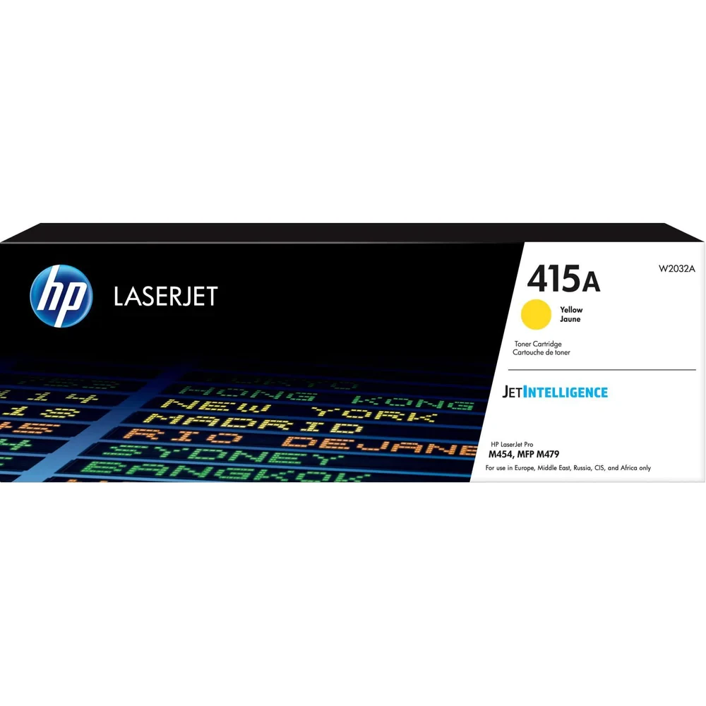 HP 415A Yellow Original LaserJet Toner Cartridge W2032A