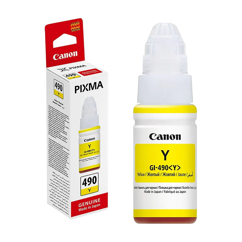 CANON GI490 Yellow Original Ink Bottle