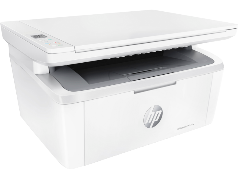 HP Printer Black and White LaserJet MFP M141w Printer (7MD74A)