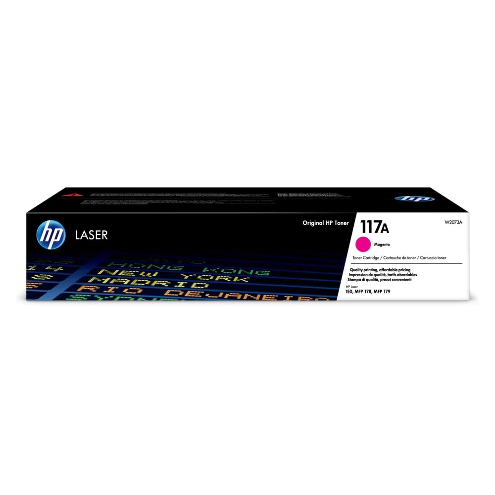 HP 117A Magenta Original LaserJet Toner Cartridge W2073A