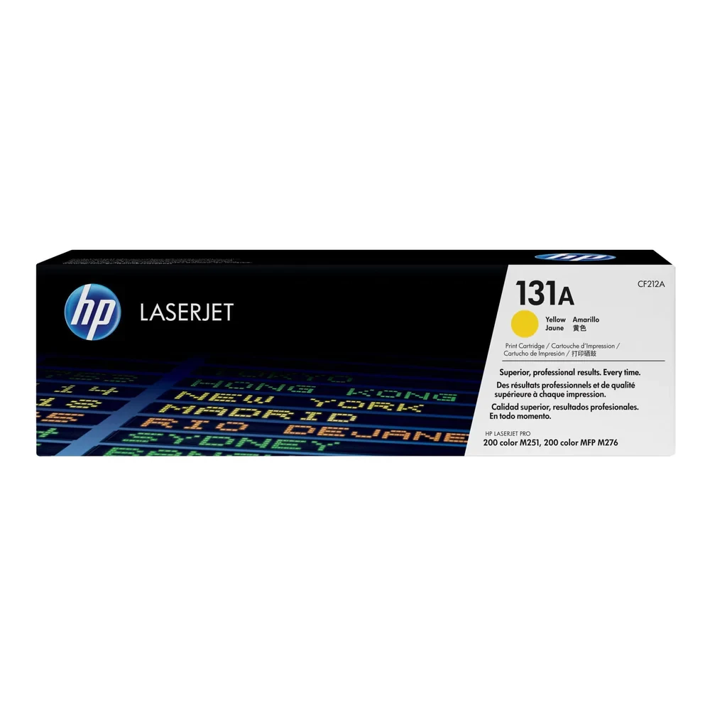 HP 131A Yellow Original LaserJet Toner Cartridge CF212A