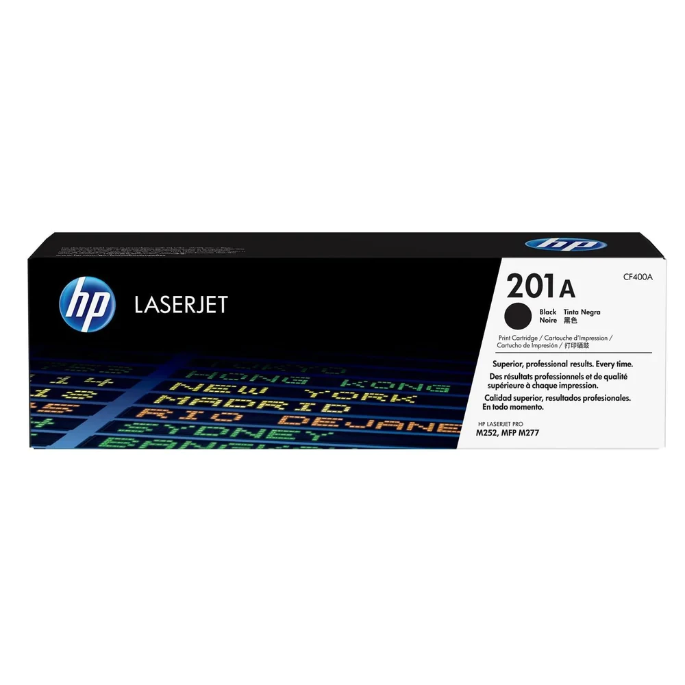 HP 201A Black Original LaserJet Toner Cartridge CF400A