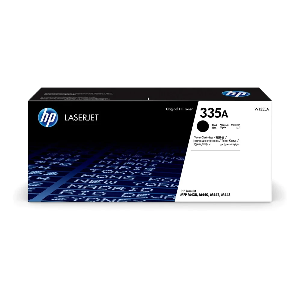 HP 335A Black Original LaserJet Toner Cartridge W1335A for MFP M438, M440, M442, M443