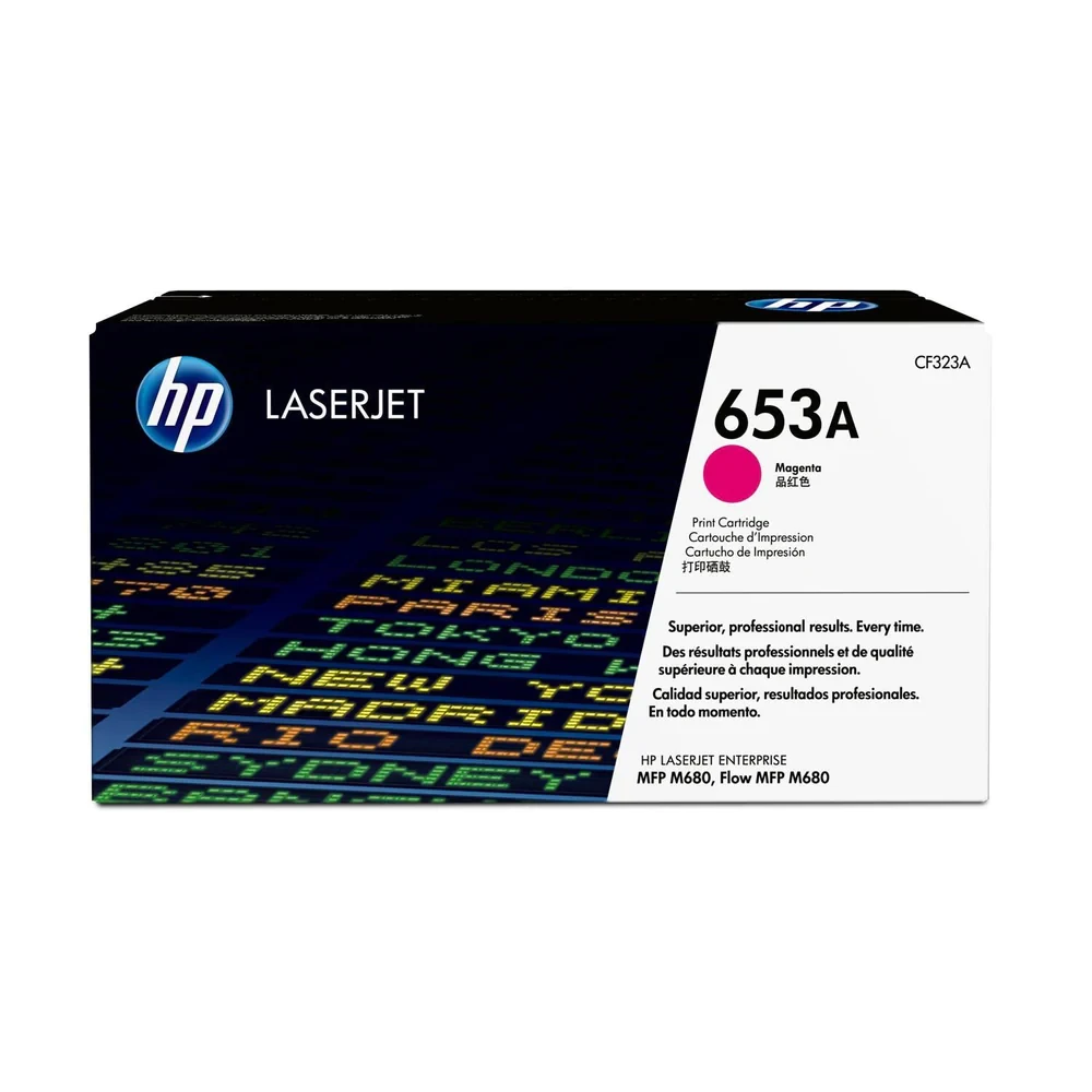 HP 653A Magenta Original LaserJet Toner Cartridge CF323A