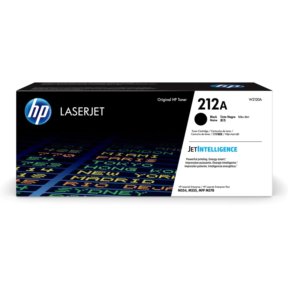 HP 212A Black Original LaserJet Toner Cartridge W2120A