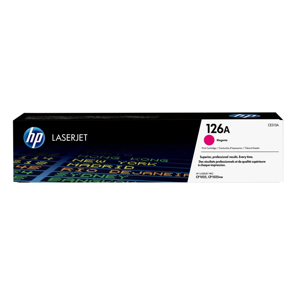 HP 126A Magenta Original LaserJet Toner Cartridge CE313A