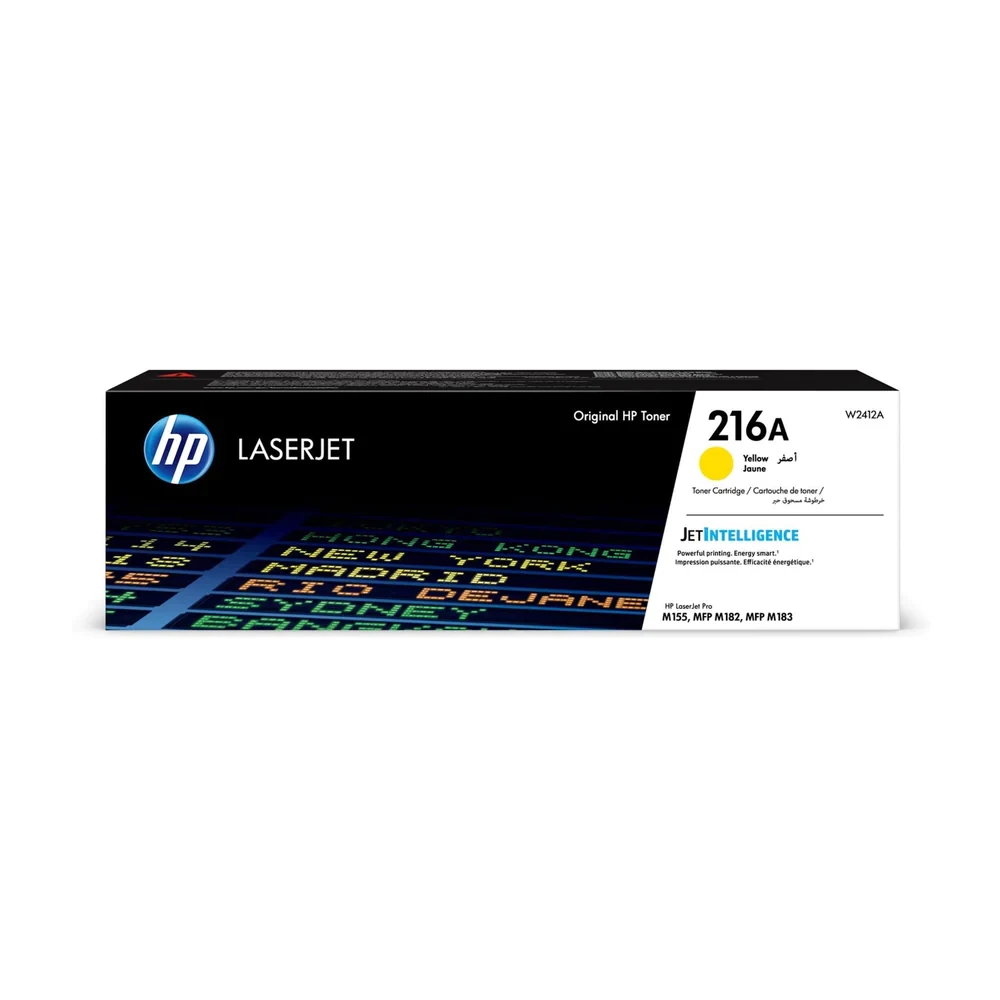 HP 216A Yellow Original LaserJet Toner Cartridge W2412A