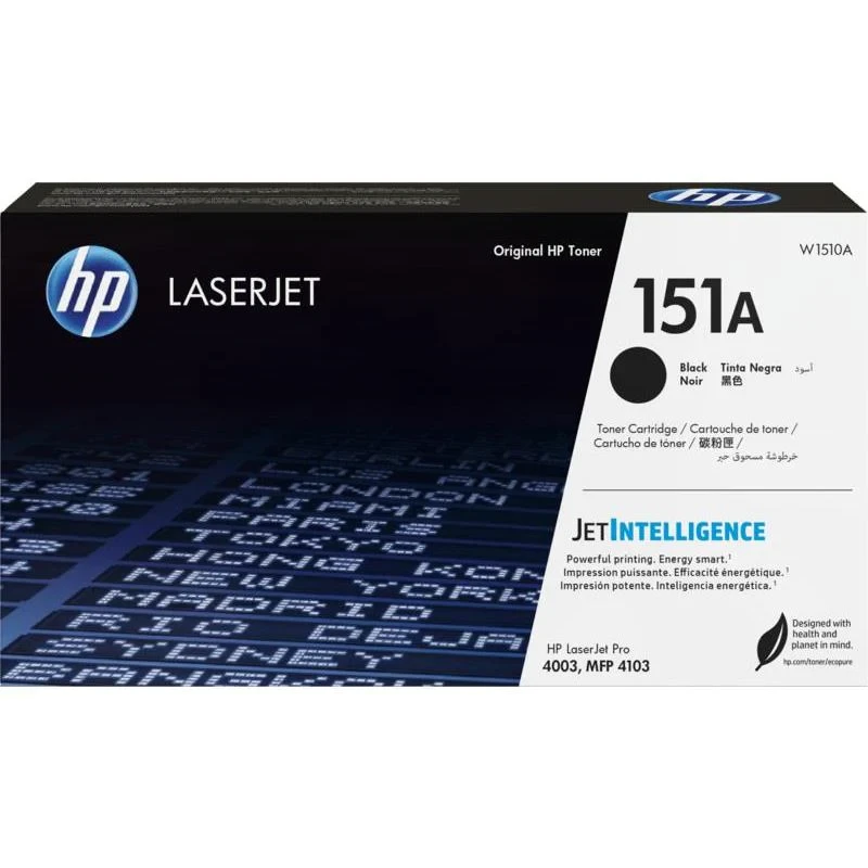 HP 151A Black Original LaserJet Toner Cartridge W1510A