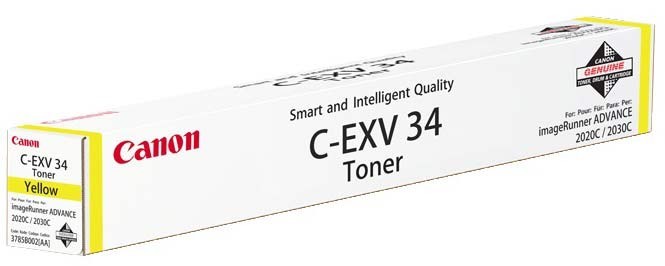 CANON CEXV34 GPR36 Yellow Original Toner Cartridge