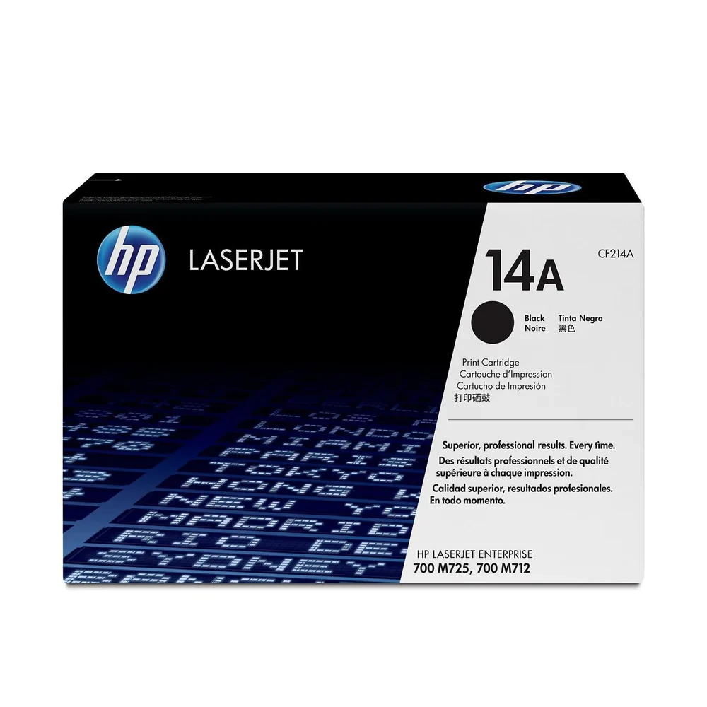 HP 14A Black Original LaserJet Toner Cartridge CF214A