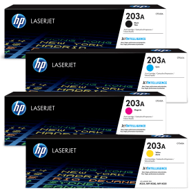 HP 203A Black Cyan Magenta Yellow (4color) Original Toner Cartridge