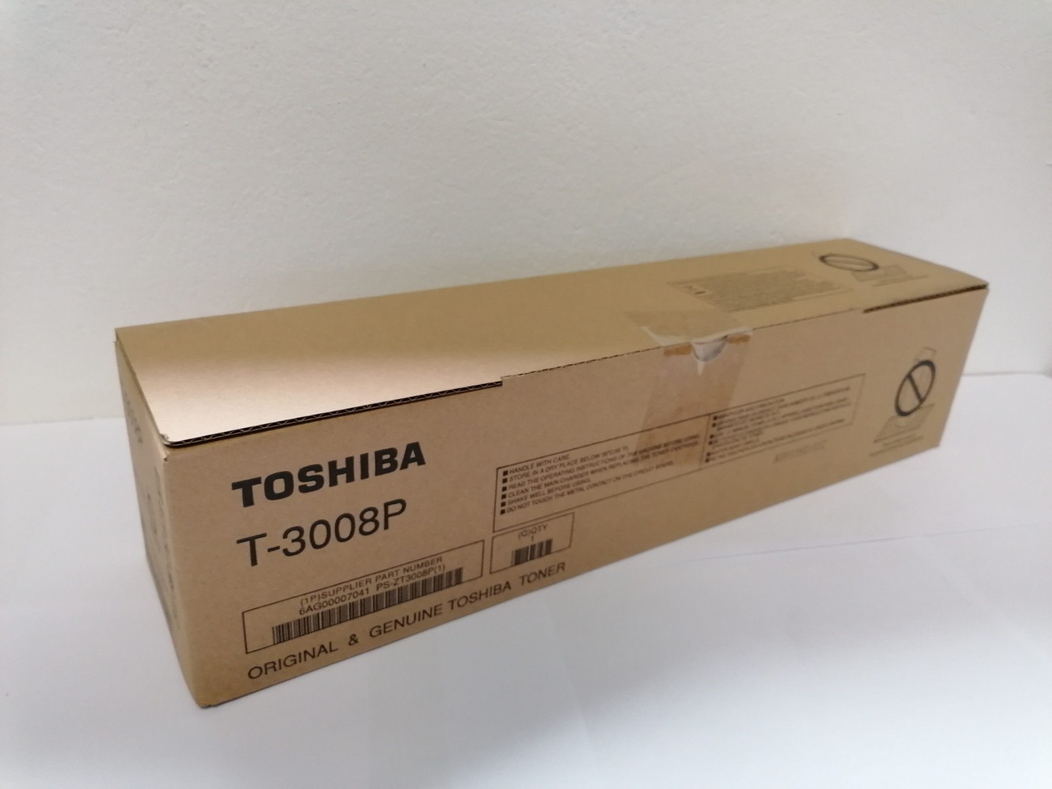 TONER TOSHIBA T3008P ORIGINAL BLACK CARTRIDGE FOR TOSHIBA E2508/E3008/E3508/E4508/E5008