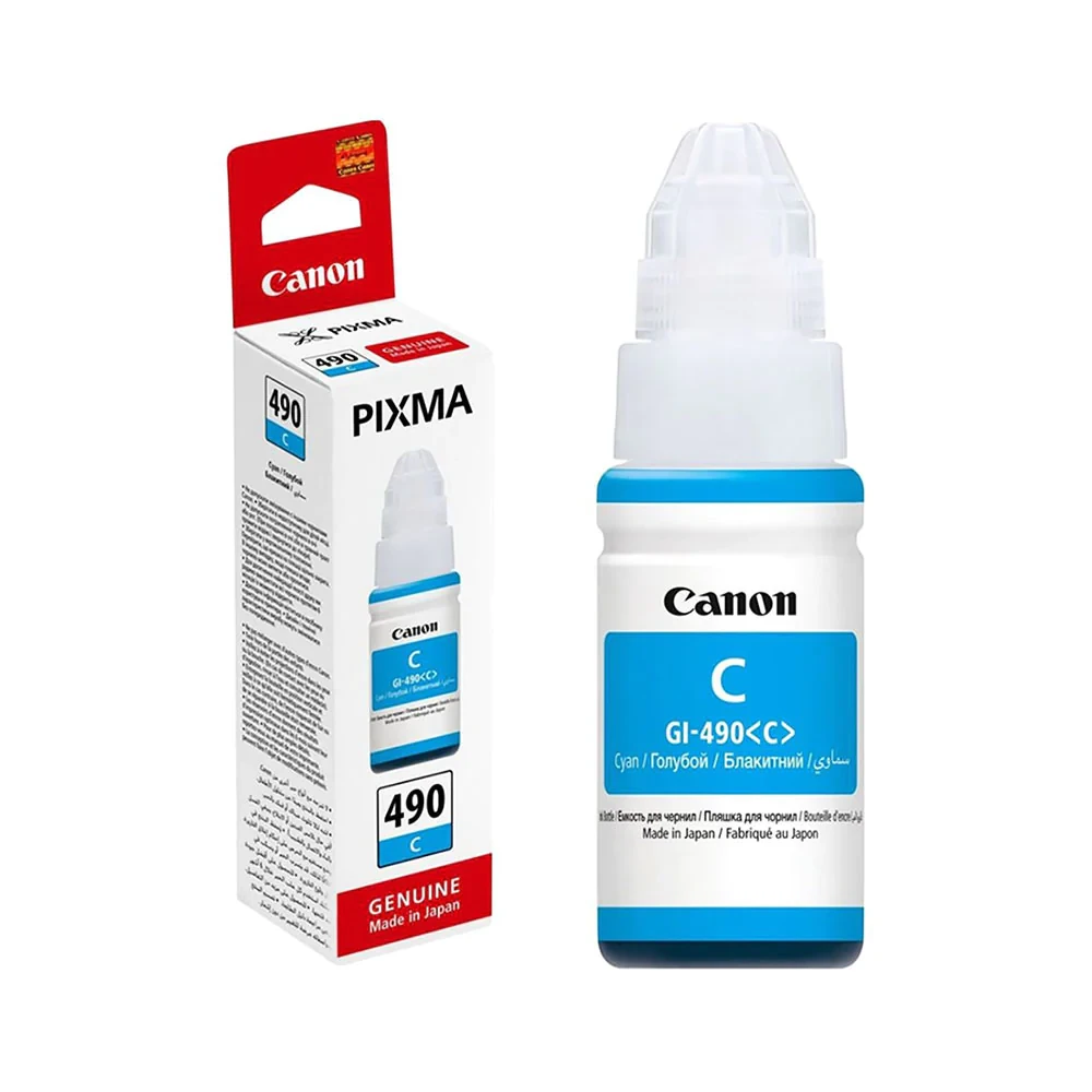 CANON GI490 Cyan Original Ink Bottle