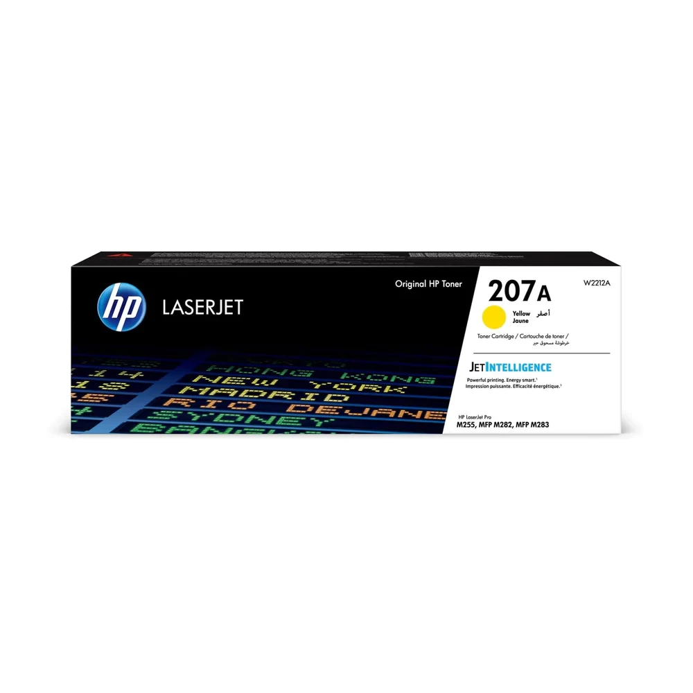 HP 207A Yellow Original LaserJet Toner Cartridge W2212A